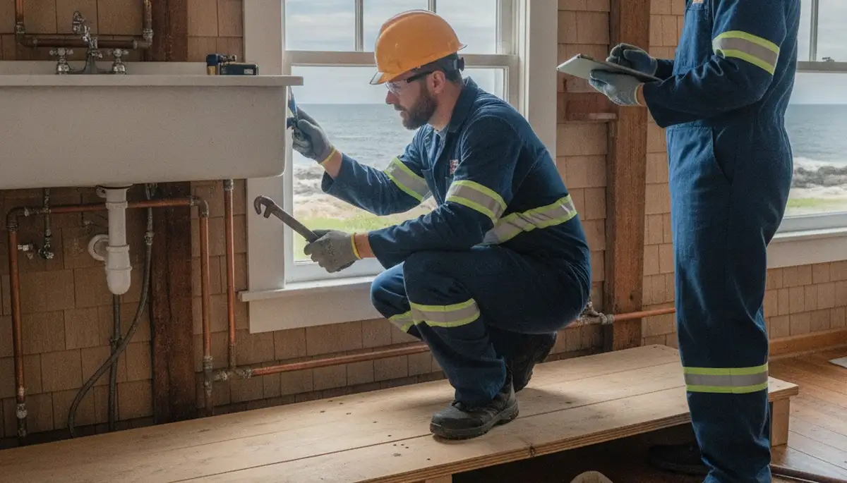 Plumbing repair service in Plymouth, MA for residential and commercial leak and pipe fixes