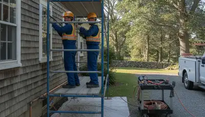 Plumber providing plumbing repair services in Plymouth, MA for local homes and businesses