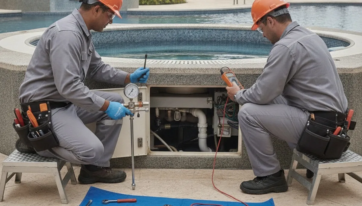 Spa repair service for Plymouth, MA homes by On Call Plumbers